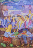 Magpapakwan - watercolor painting